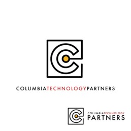 logo redesign of Columbia technology partners with icon