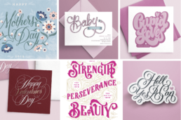 hand-lettering blog post graphic examples