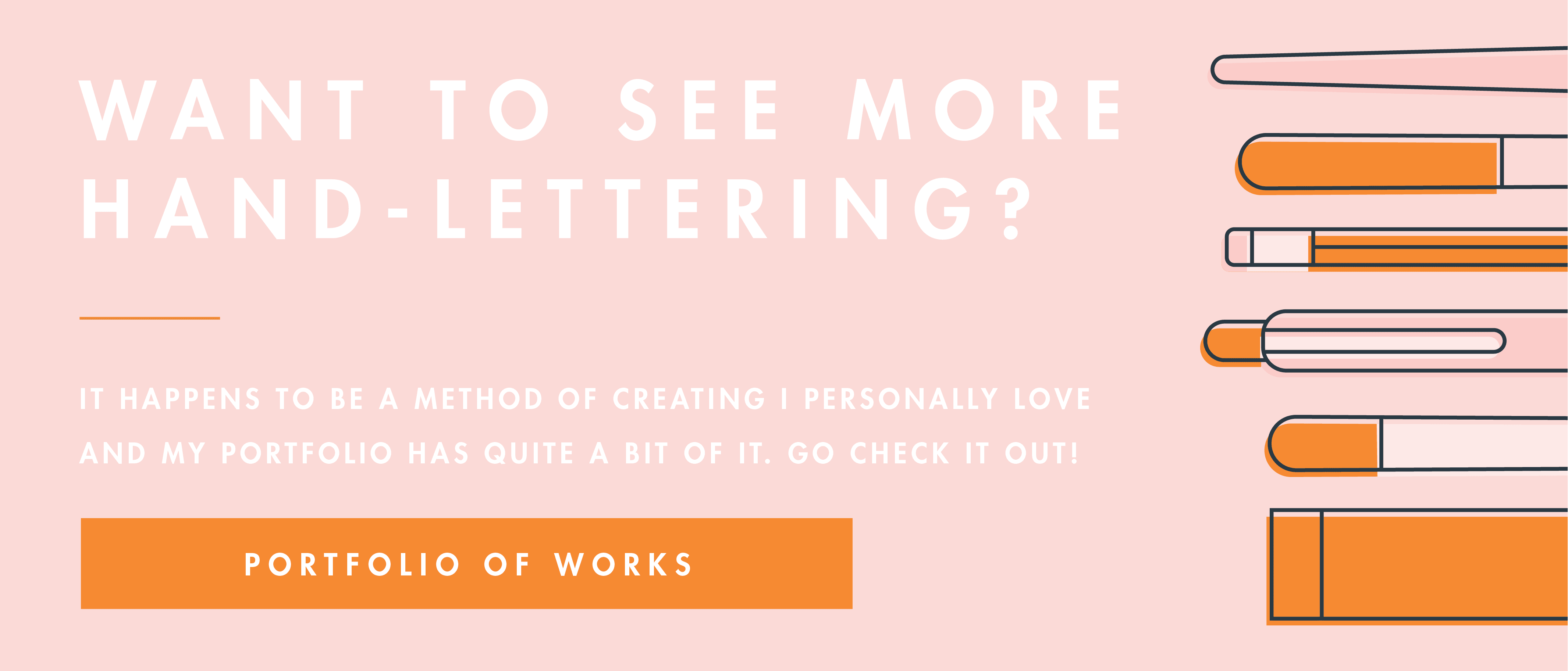 call to action for blog post custom type: calligraphy vs hand-lettering